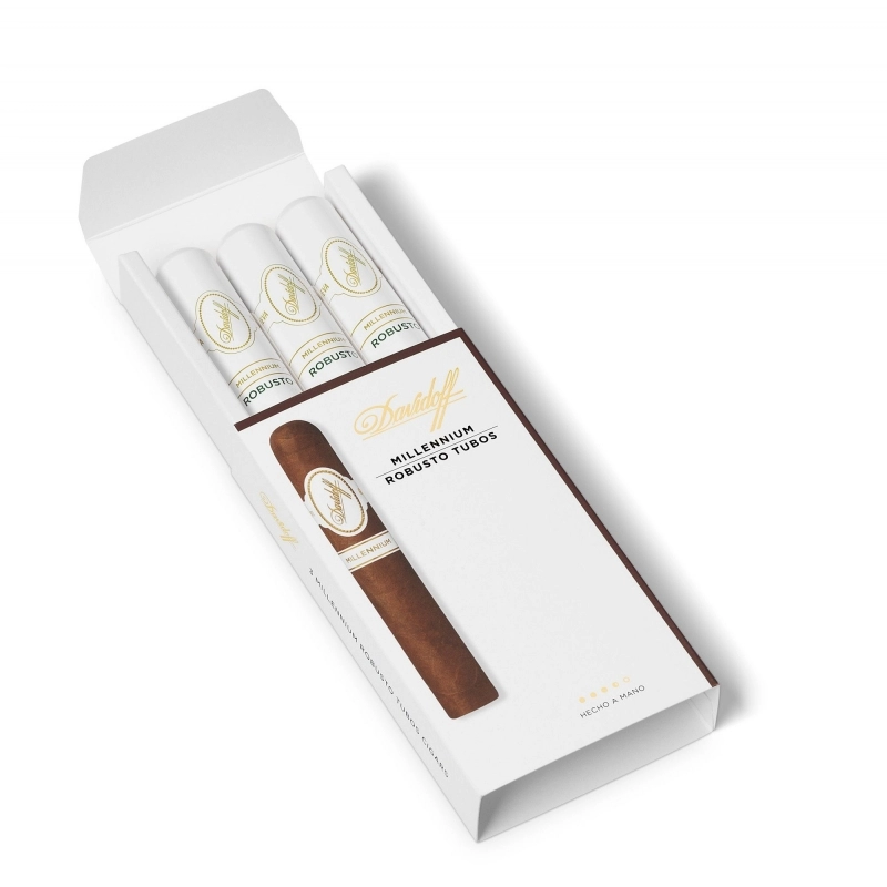 Davidoff Millennium Blend Robusto Tub 3s 0